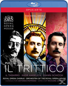Gallo/Larsson/Demuro, Antonio/roho Pappano - Il Trittico  - (Blu-ray)
