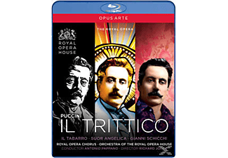 Gallo/Larsson/Demuro, Antonio/roho Pappano - Il Trittico  - (Blu-ray)
