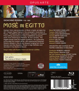 Egitto Abbado Esposito/Ganassi, R./Zanellato/Esposito - (Blu-ray) - Mosè In