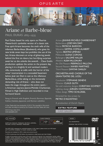 Jeanne-Michèle Charbonnet, Van Dam Jose - Ariane Et Barbe-Bleue  - (DVD)