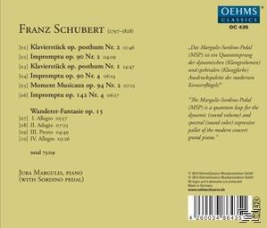 CD-Rückseite mit Franz Schubert und Musikdetails auf Deutsch.