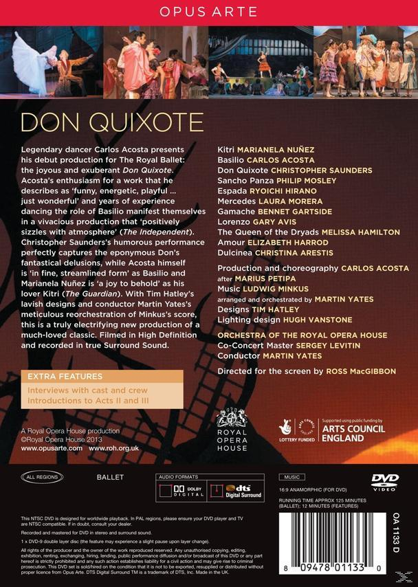The Orchestra Opera Of (DVD) - - Don Royal Quixote House