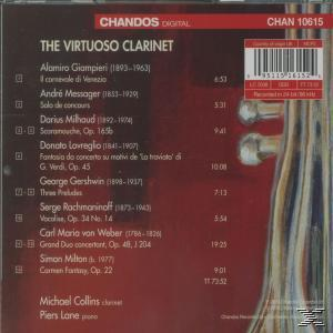 Michael Collins, Lane Piers - The Virtuoso Clarinet  - (CD)
