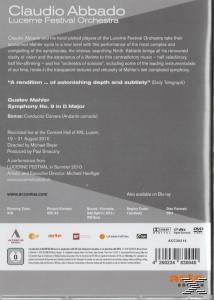 Orchestra - 9 Claudio Symphonie (DVD) Abbado, Nr. - Lucerne Festival