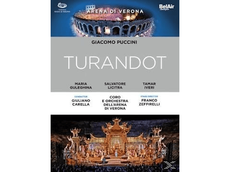 Thumbnail - GULEGHINA,MARIA/LICITRA,SALVATORE/IVERI,TAMAR/ZEFFIRELLI,FRA - Turandot (DVD)
