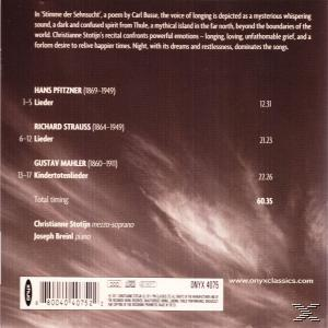 STOTIJN,CHRISTIANNE & BREINL,JOSEPH - Stimme Der Sehnsucht  - (CD)