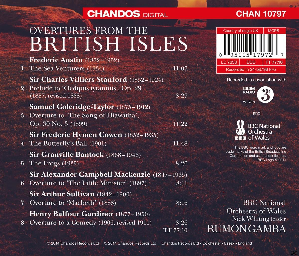 Bbc National Orchestra Wales - Overtures From The British Isles  - (CD)