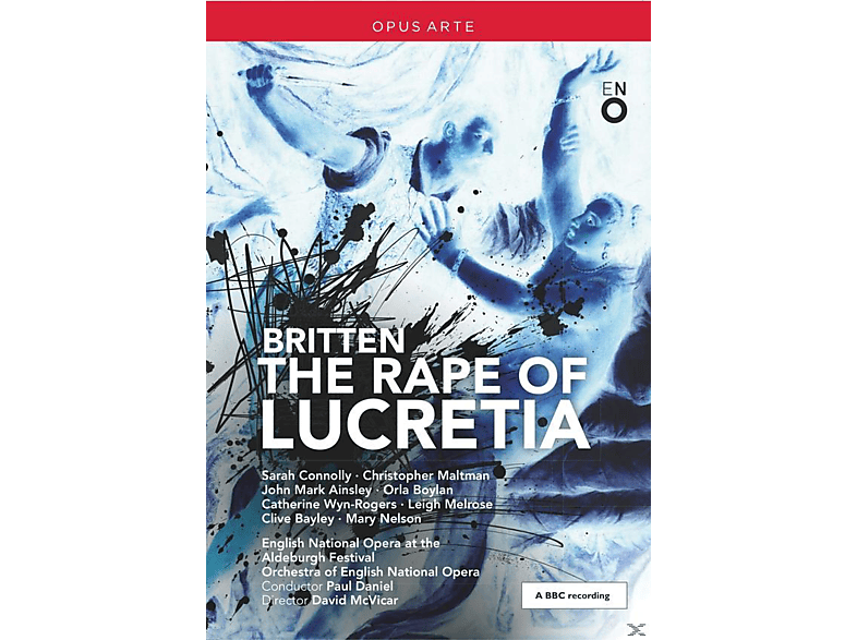 Sarah Connolly, Christopher Maltman, John Mark Ainsley, English National Opera Orchestra, Catherine Wyn-rogers - Britten: The Rape Of Lucretia  - (DVD)