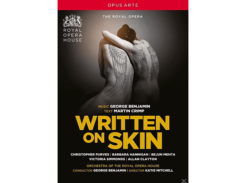 Christopher Purves, Bejun Mehta, Victoria Simmonds, Allan Clayton, Orchestra Of The Royal Opera House, Barbara Hannigan - Written On Skin  - (DVD)