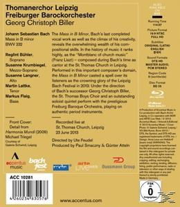Reglint Bühler, Susanne Krumbiegel, Susanne Langner, Martin Lattke, Markus Flaig, Thomanerchor Leipzig, Freiburger Barockorchester - h-moll-Messe  - (Blu-ray)