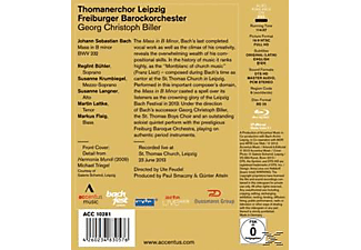 Reglint Bühler, Susanne Krumbiegel, Susanne Langner, Martin Lattke, Markus Flaig, Thomanerchor Leipzig, Freiburger Barockorchester - h-moll-Messe  - (Blu-ray)