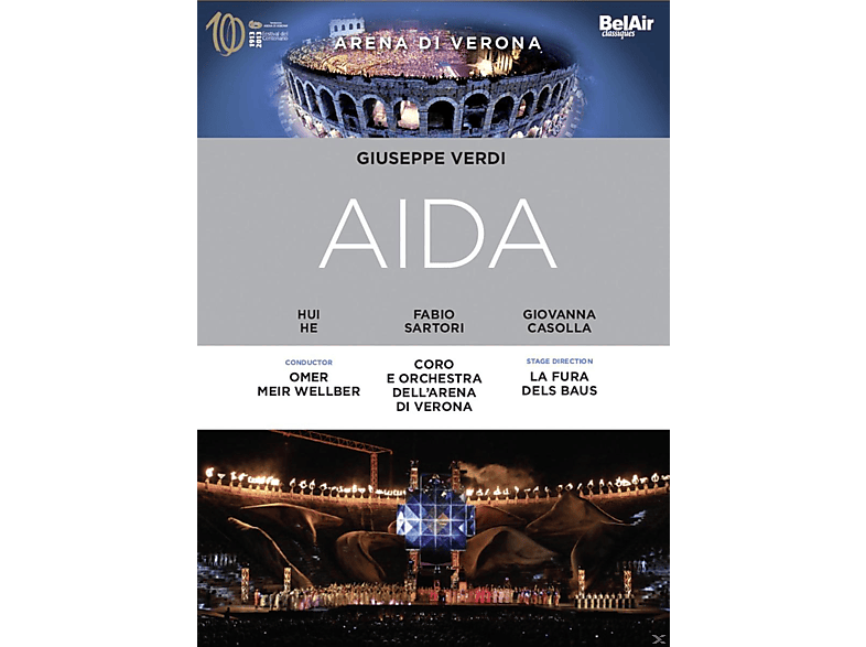 Dell\'arena Di - Giovanna Aida Casolla, Orchestra Verona, Hui Sartori Fabio He, - (DVD)