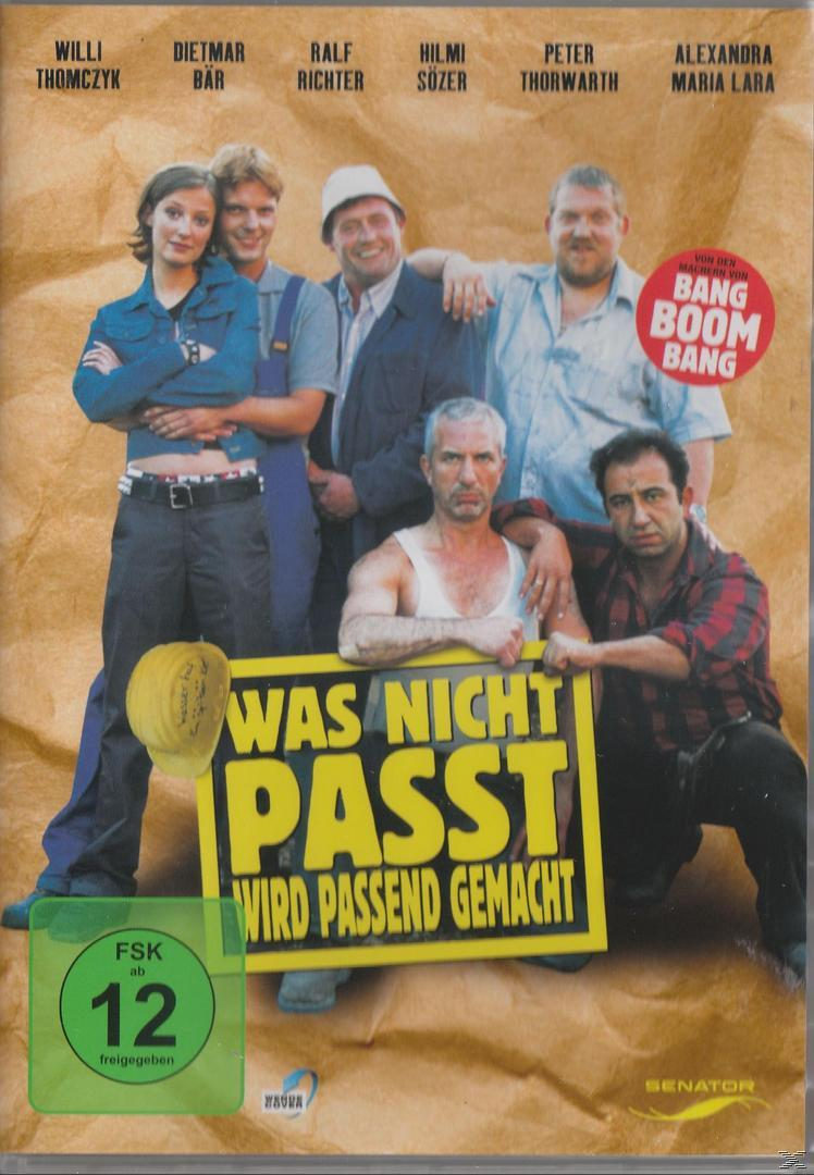 NICHT GEMACHT WAS WIRD DVD PASSEND PASST,