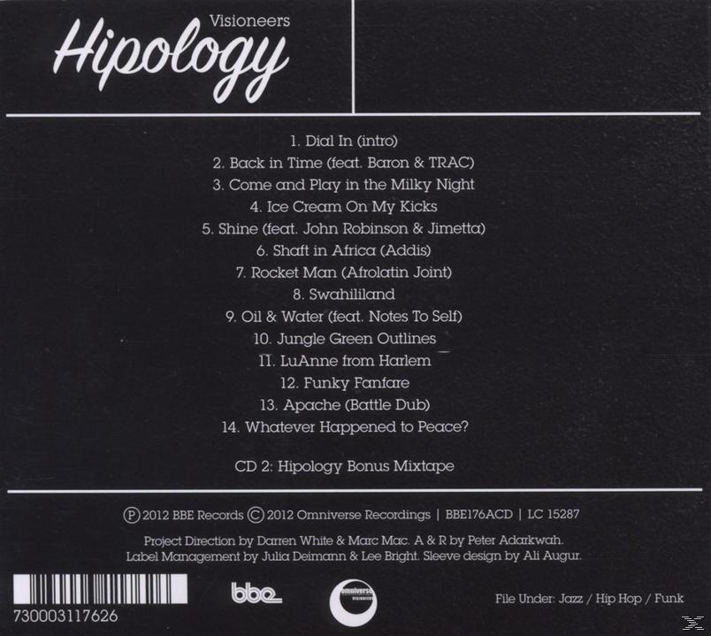 Visioneers - HIPOLOGY  - (CD)