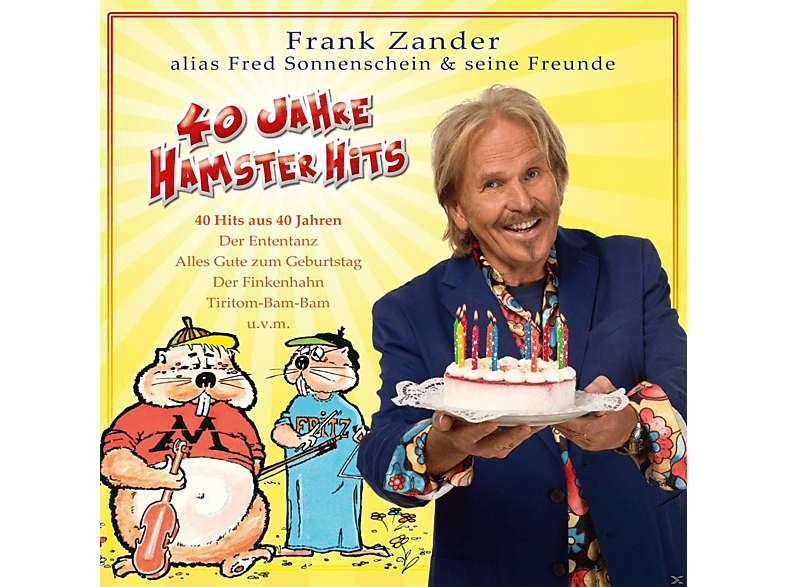 Frank Zander – 40 Jahre Hamster Hits – (CD)