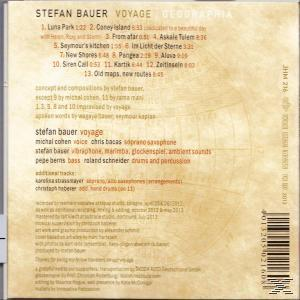 Stefan Bauer, Voyage - Geographia  - (CD)