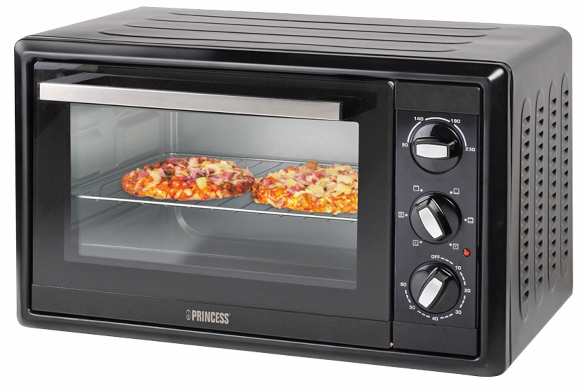 Princess 112373 Horno de sobremesa 1800w 45 litros negro 45l 1500w mini 1800 60