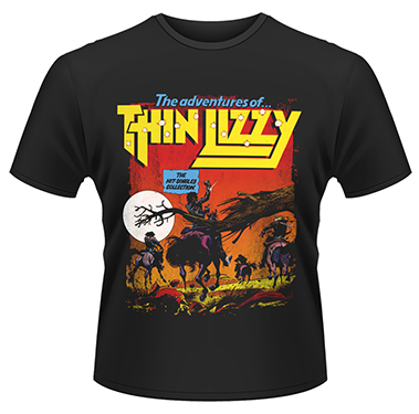 Thin Lizzy - Hit Singles Adventures - póló