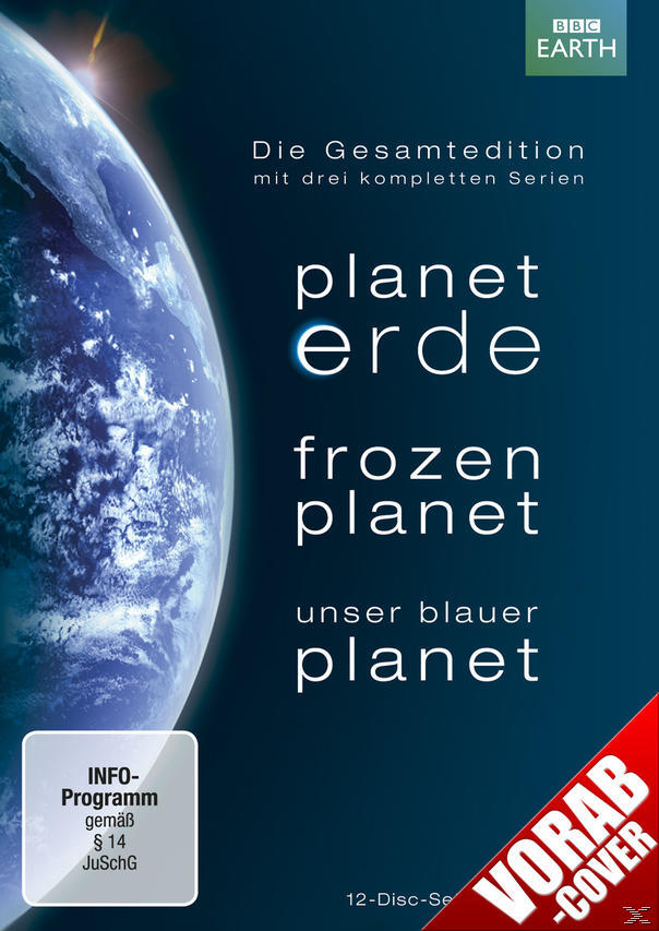 Planet Erde / Frozen Planet / Unser Blauer Planet DVD