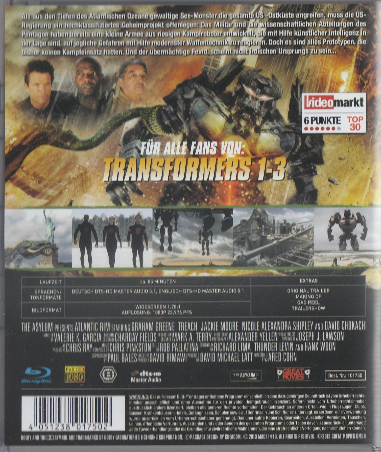 Attack from the Atlantic Rim - Sie kommen nicht in Frieden Blu-ray