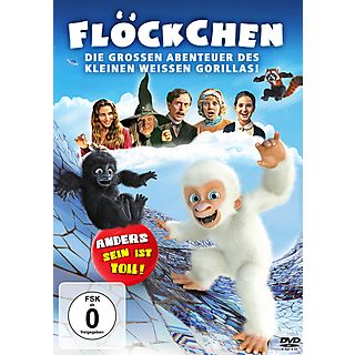 Flöckchen - Die großen Abenteuer des kleinen weißen Gorillas [DVD]