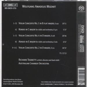 Richard & Australian Chamber Orchestra Tognetti - Violinkonzerte Vol.2  - (SACD Hybrid)