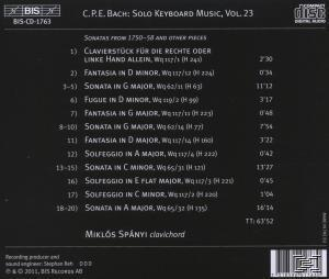 Miklos Spanyi - Solo-Klavierwerke Vol.23  - (CD)