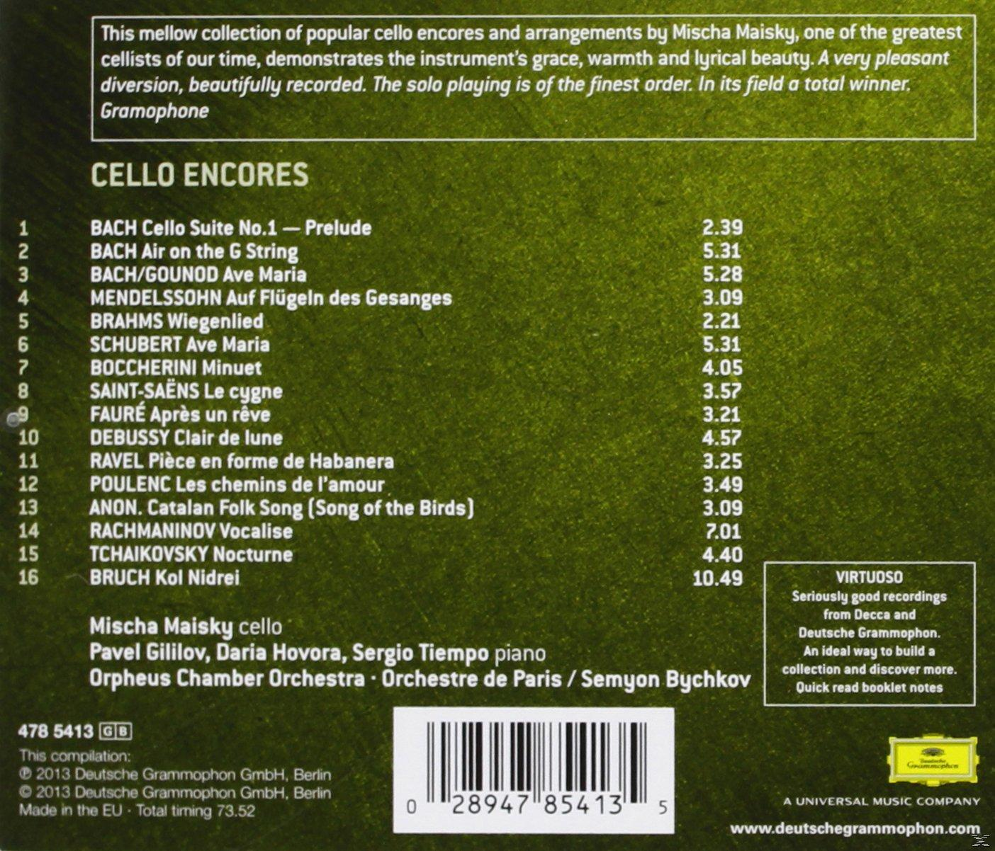 Albumcover mit Titelliste und Namen des Künstlers.
