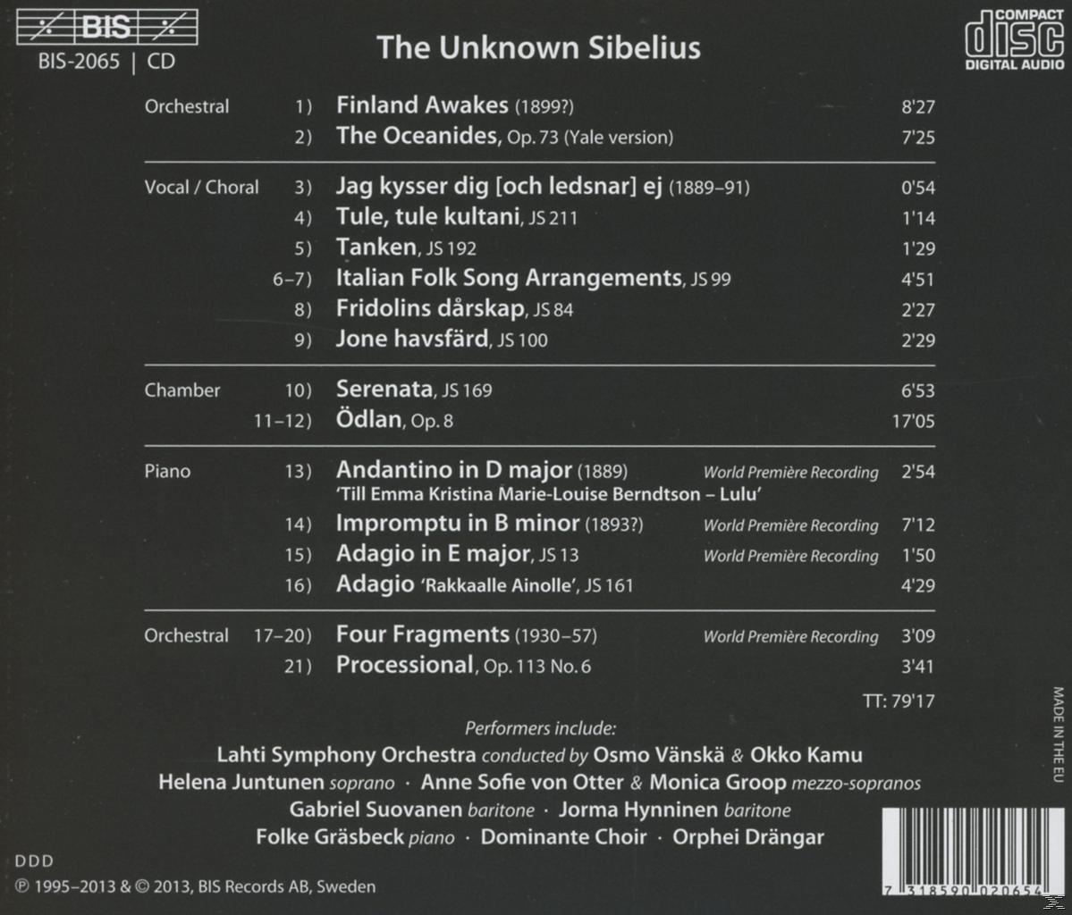 VARIOUS - Der Unbekannte Sibelius  - (CD)