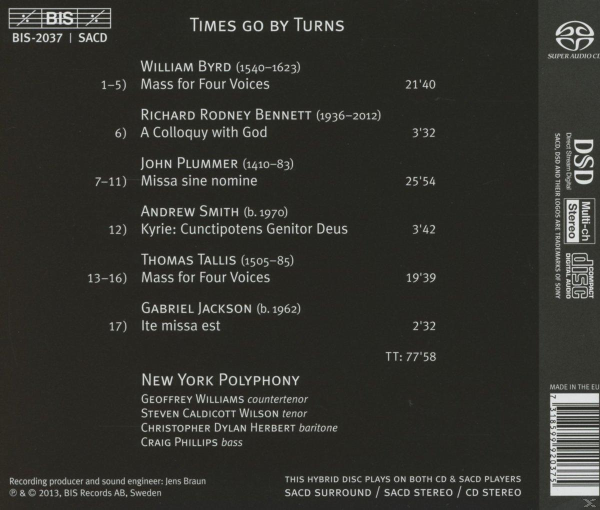 New York Polyphony - Times Go By Turns  - (SACD Hybrid)