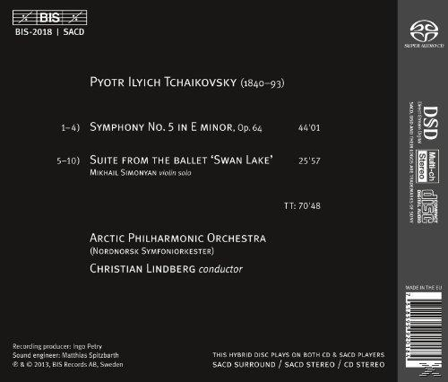 Christian Lindberg, Arctic Philharmonic Orchestra - Sinfonie 5 / Schwanensee  - (SACD Hybrid)