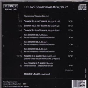 Miklos Spanyi - The Solo Keyboard Music 27  - (CD)
