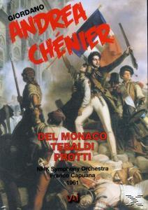 Renata Tebaldi, Del Monaco/Tebaldi/Protti/+ - Andrea Chenier  - (DVD)