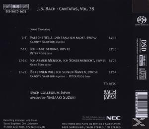 VARIOUS - Sämtliche Kantaten Vol.38  - (SACD Hybrid)