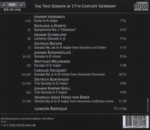 London Baroque - Triosonate im 17.Jh.Deutschl.  - (CD)