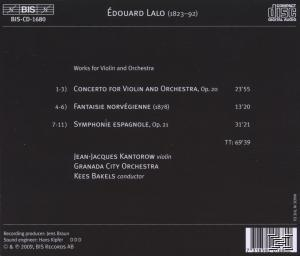 Granada City Orchestra - Symphonie espagnole  - (CD)