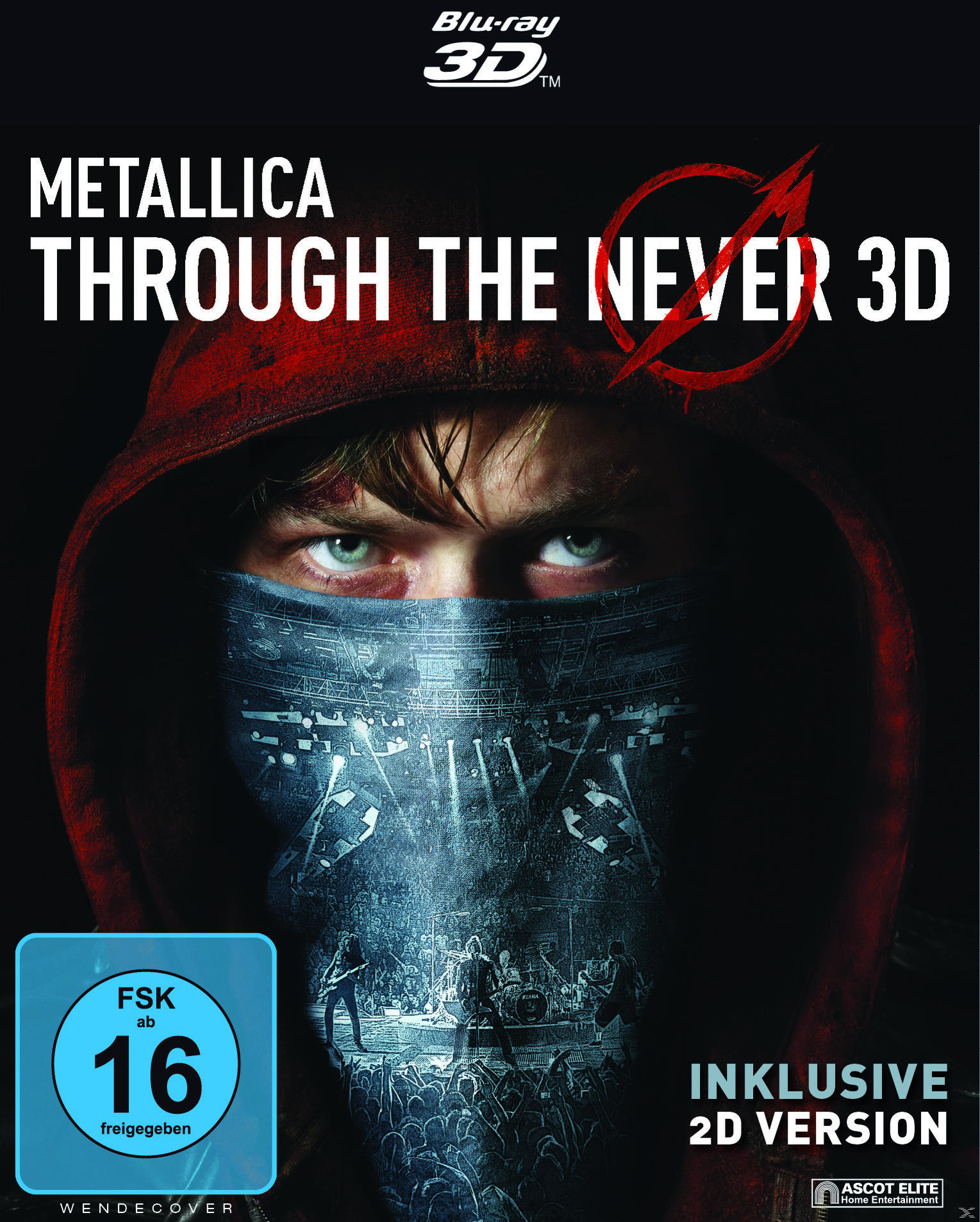 inkl. 3D Never (Blu-ray 3D - 2D) Metallica Through The Blu-ray