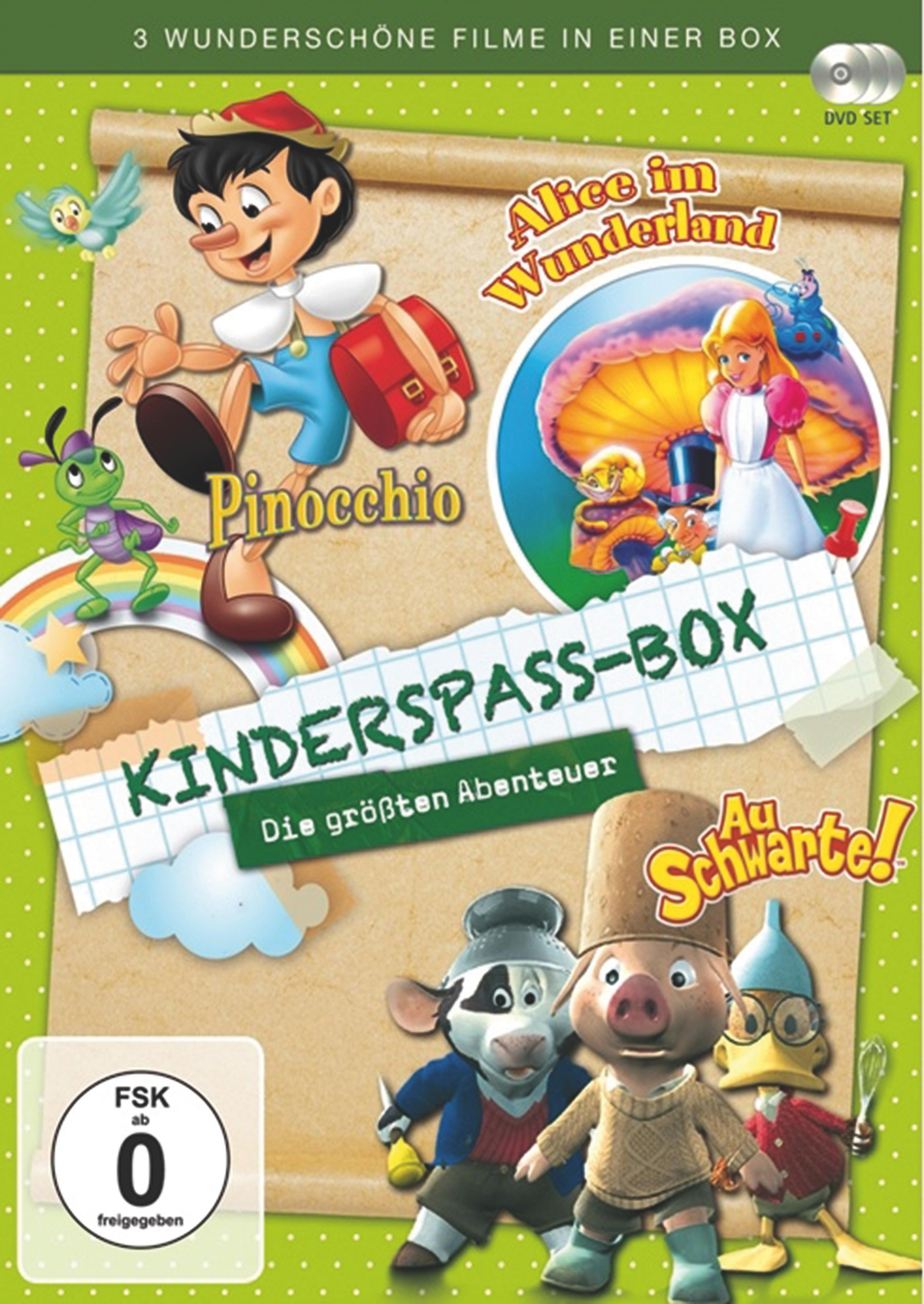 Kinderspass Box - Abenteuer Die DVD größten