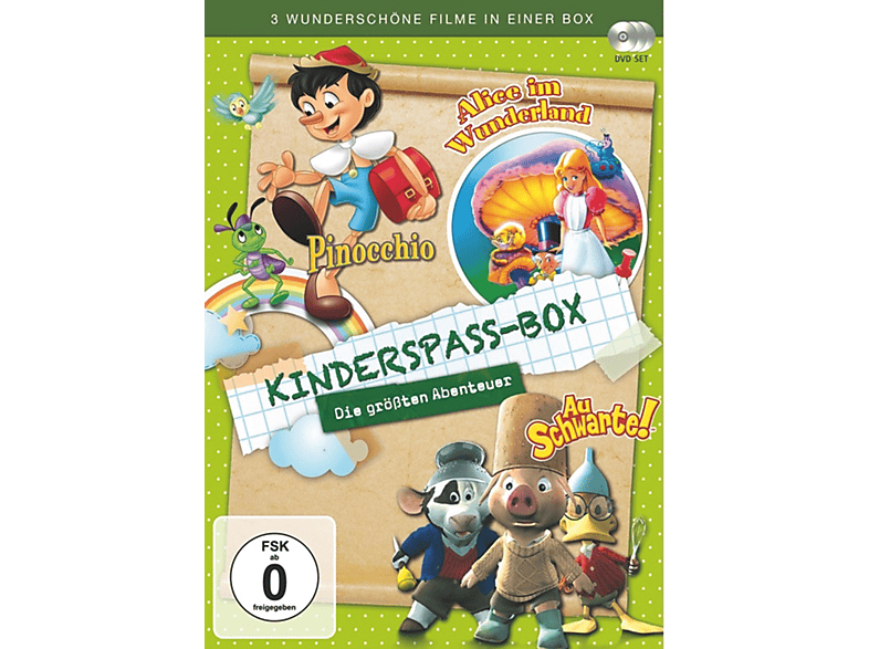 Kinderspass Box - Die größten Abenteuer DVD