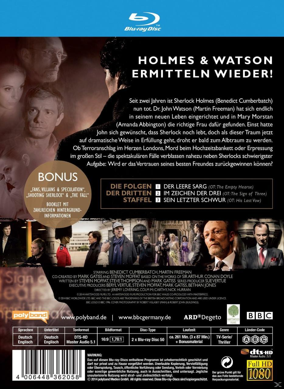 Blu-ray-Cover für "Holmes & Watson Ermitteln Wieder!". Enthält Schauspieler und Text auf Deutsch.