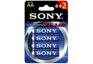 SONY AM3B4X2D 4+2 Blister Ambalaj AA Alkalin Kalem Pil