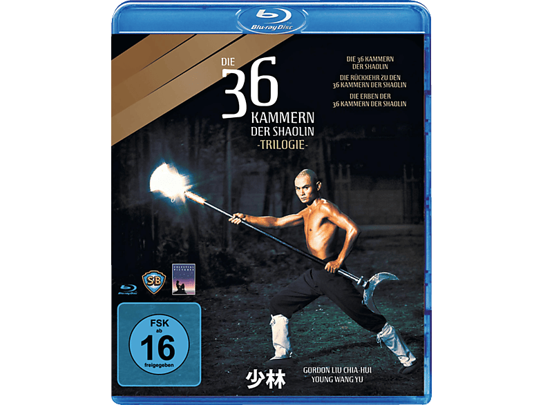 Die 36 Kammern Der Shaolin Blu-ray (Trilogie)