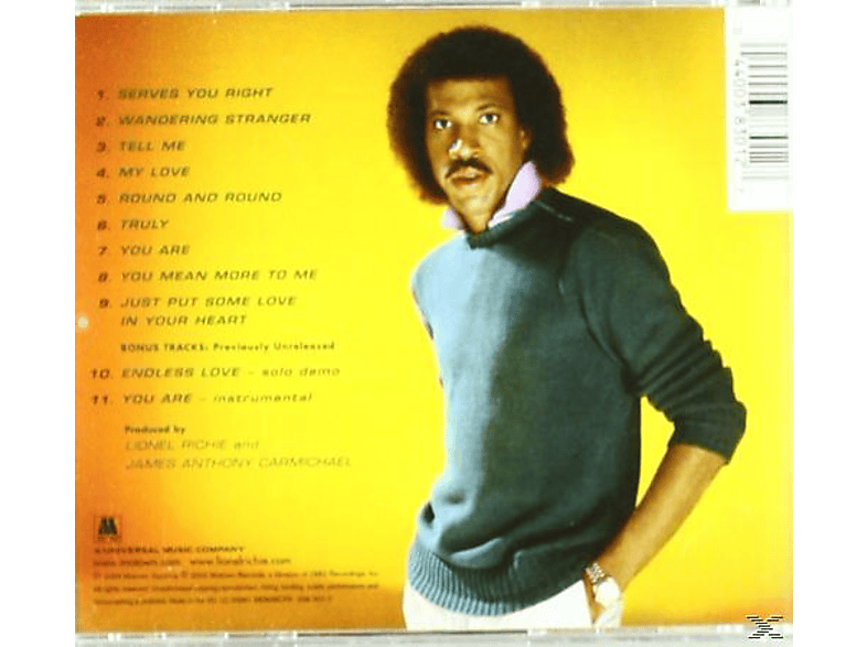 Lionel Richie Lionel Richie Cd