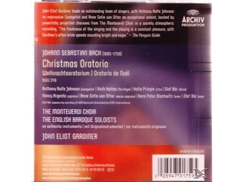 Thumbnail - The English Baroque Soloists, Monteverdi Choir, John Eliot Gardiner - Weihnachtsoratorium (CD)