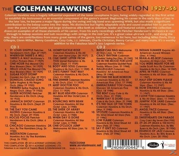 Coleman Hawkins, VARIOUS - The Coleman Hawkins Collection 1927-56  - (CD)