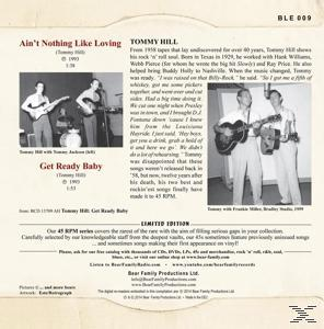 45rpm Ain\'t Nothing Tommy Loving/Get - - (Vinyl) Ready Like Hill Baby