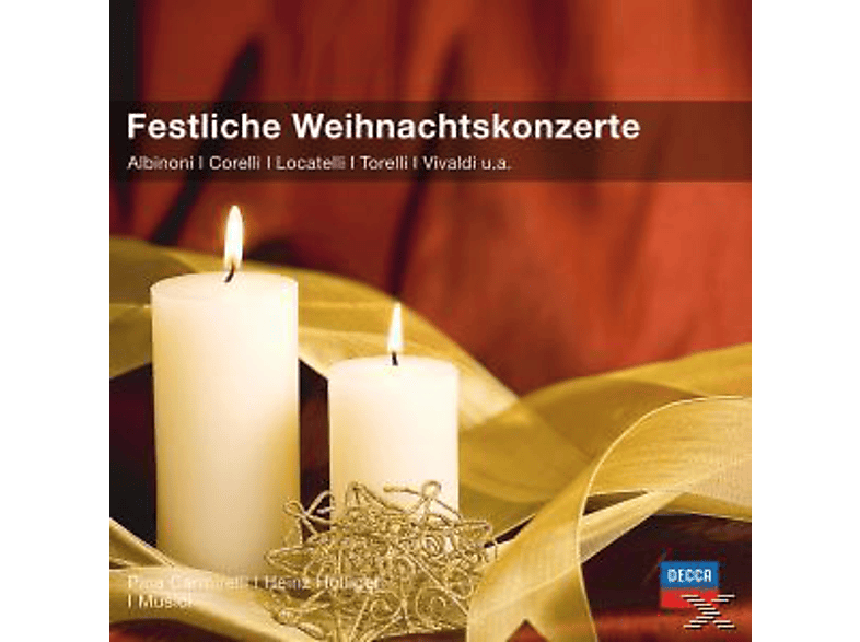 Thumbnail - Pina Carmirelli, Carmirelli,Pina/Holliger,Heinz/I Musici - Festliche Weihnachtskonzerte (Cc) (CD)
