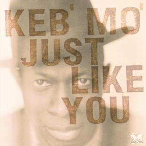 Keb' Mo' album borítója arccal és szöveggel. Szépia tónusok.
