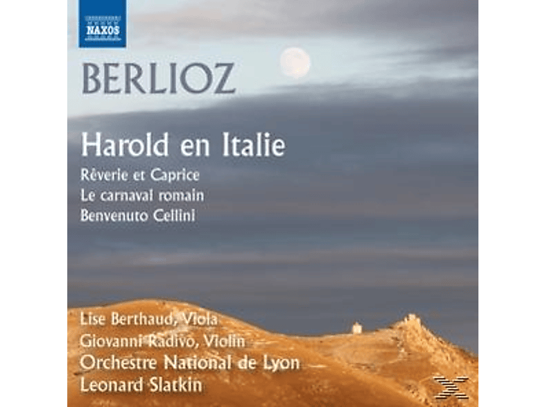 Thumbnail - Lise Berthaud, Giovanni Radivo, Orchstre National de Lyon, Leonard Slatkin - Harold In Italien/Ouvertüren (CD)
