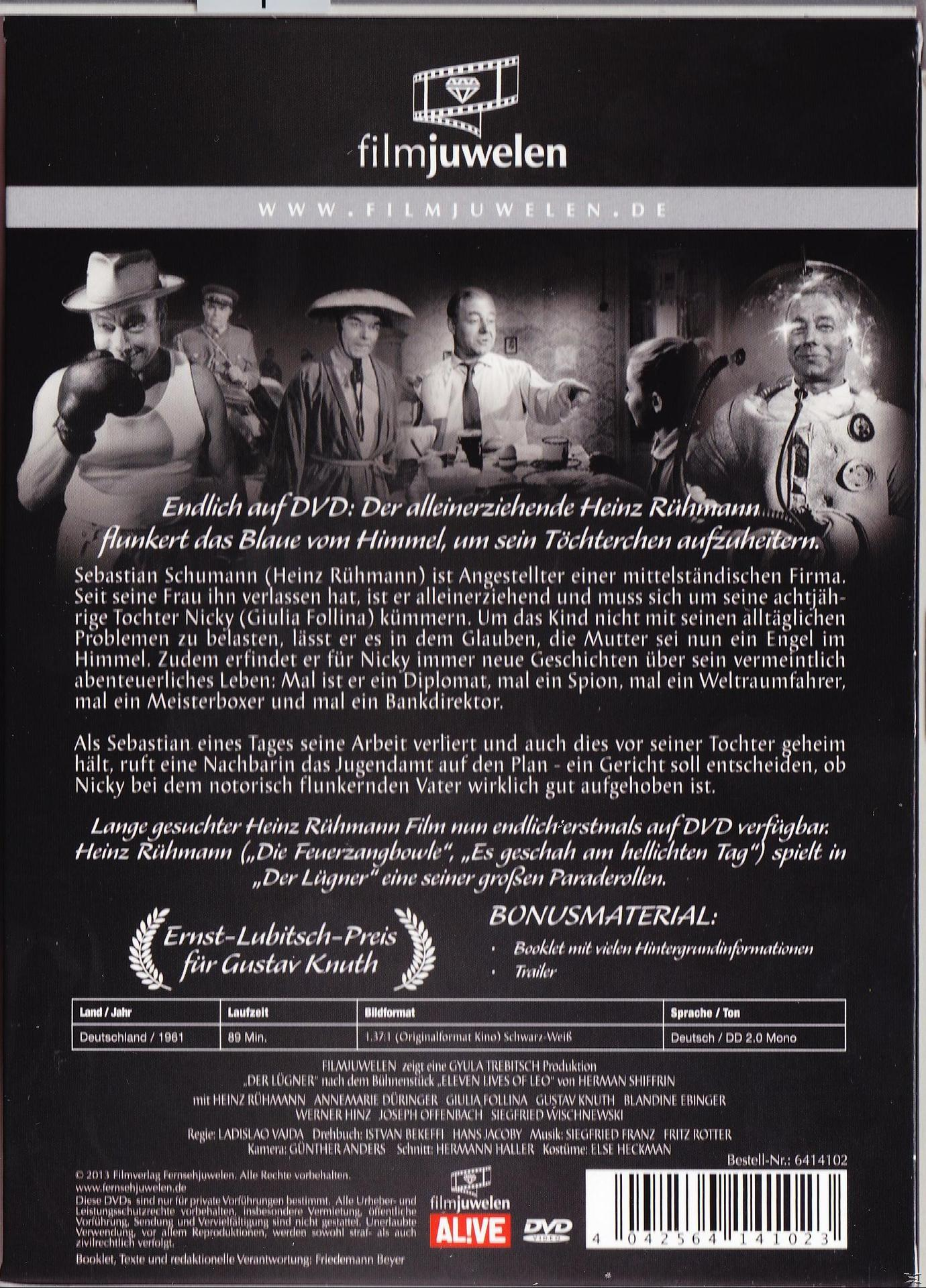 DVD-Hülle eines Schwarzweißfilms. Schauspieler in Anzügen und Hüten sind auf dem Cover. Text auf Deutsch.
